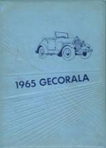 Geneva County High School 1965 yearbook cover photo