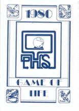 Plattsmouth High School 1980 yearbook cover photo