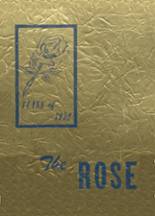 Wild Rose High School 1952 yearbook cover photo