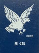 Belmont High School 1952 yearbook cover photo