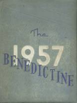 Benedictine High School 1957 yearbook cover photo