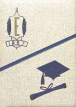 Elizabeth High School 1957 yearbook cover photo