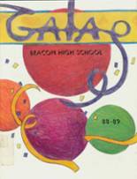 Beacon High School 1989 yearbook cover photo