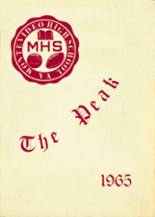 1965 Montevideo High School Yearbook from Penn laird, Virginia cover image