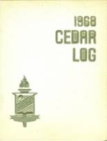 Cedar Cliff High School 1968 yearbook cover photo