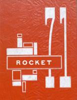 Rochester High School 1971 yearbook cover photo