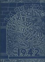 Caruthers Union High School 1942 yearbook cover photo