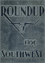 Southwest High School 1956 yearbook cover photo