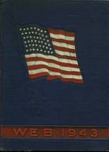 1943 Webber Township High School Yearbook from Bluford, Illinois cover image