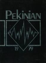 Pekin Community High School 1979 yearbook cover photo