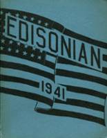 Thomas A. Edison High School 1941 yearbook cover photo