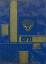 Tioga Central High School 1971 yearbook cover photo