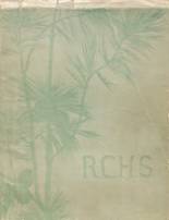 Richland Center High School 1906 yearbook cover photo