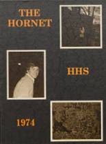 Harrisburg High School 1974 yearbook cover photo