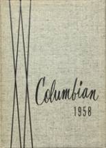 Columbia High School 1958 yearbook cover photo