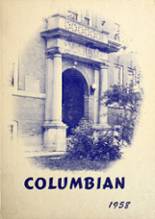 1958 Columbia City Joint High School Yearbook from Columbia city, Indiana cover image