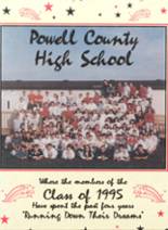 Powell County High School 1995 yearbook cover photo