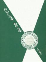 North High School 1964 yearbook cover photo