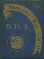 Dillsboro High School 1949 yearbook cover photo