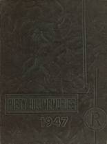 Reynolds High School 1947 yearbook cover photo