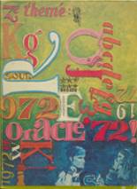Sierra High School 1972 yearbook cover photo