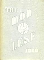 Mapletown Junior-Senior High School 1960 yearbook cover photo