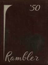 West Carthage High School 1950 yearbook cover photo