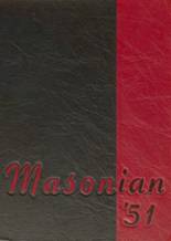 Mason City High School 1951 yearbook cover photo