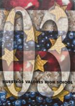 Nuestros Valores Charter School 2003 yearbook cover photo