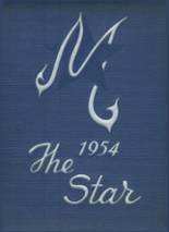 Incarnate Word High School 1954 yearbook cover photo