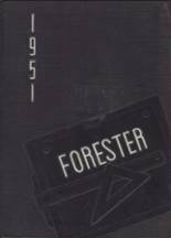 Forest Avenue High School 1951 yearbook cover photo