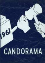 Candor Central High School 1961 yearbook cover photo
