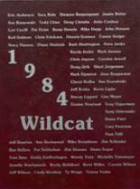 1984 Wild Rose High School Yearbook from Wild rose, Wisconsin cover image