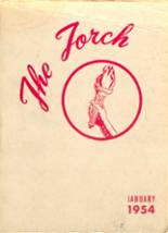 1954 East Side High School Yearbook from Newark, New Jersey cover image