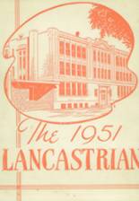 1951 Lancaster High School Yearbook from Lancaster, New Hampshire cover image