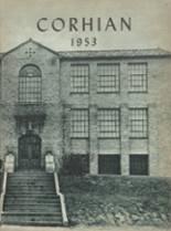 Corning High School 1953 yearbook cover photo