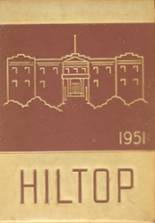 Hillsboro High School 1951 yearbook cover photo