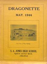Jones High School 1944 yearbook cover photo