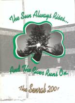 Barnesville High School 2001 yearbook cover photo