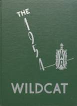 Willow River High School 1954 yearbook cover photo