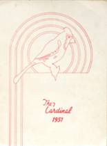 Humboldt High School 1951 yearbook cover photo