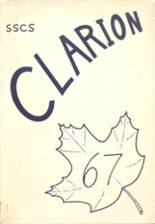 Sharon Springs Central School 1967 yearbook cover photo