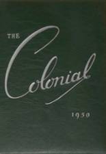 Major Beal High School 1950 yearbook cover photo