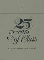Carl Albert High School 1987 yearbook cover photo