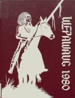 Milford High School 1980 yearbook cover photo