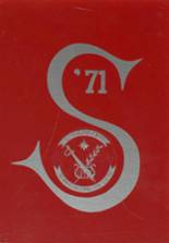 1971 Sheridan High School Yearbook from Thornville, Ohio cover image