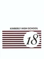 Kimberly High School 2018 yearbook cover photo