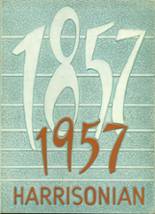 Harrison Technical High School 1957 yearbook cover photo