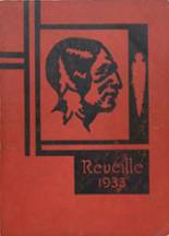 Newark High School 1933 yearbook cover photo