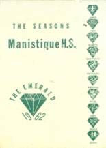 Manistique High School 1962 yearbook cover photo